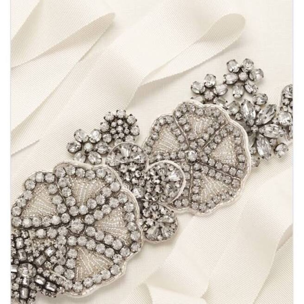 Vera Wang bridal wedding sash